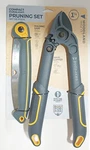 Pruner 2 Piece Pruning Set With Folding Saw Anvil Lopper Woodland Tools. Fixed Price $24.75.