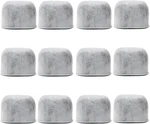 Pack 12 Replacement Charcoal Water Filters For All Cuisinart And Braun Coffee. Fixed Price $13.40.