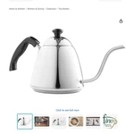 Fino Pour Over Coffee Kettle, 18/8 Stainless Steel, 6-CUP, 1L Capacity. Fixed Price $24.90.