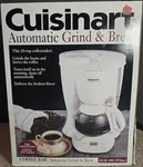 Cuisinart DGB-300 White Automatic Grind & Brew 10-CUP Coffee Maker Machine New!!. Fixed Price $119.99.