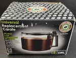 Cafe Brew Collection Universal Replacement Carafe 5 Cups Fits Most Makers. Fixed Price $13.99.