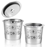 2-PACK 304 Stainless Steel Reusable K-cup Pods Coffee Filters Small, Silver. Fixed Price $24.13.