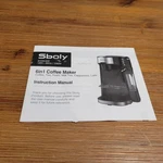 Sboly SYCM-632 6-IN-1 Coffee Maker Instruction User Manual Guide Booklet Paper. Fixed Price $10.39.