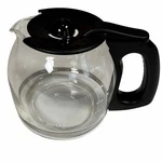 Mr. Coffee Cup Replacement Carafe Glass Black PLD12-1 Bvmc-sj Pot Euc. Fixed Price $9.00.