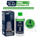 Delonghi Ecodecalk Natural Descaler For Coffee Machines 16.90 Oz - Pack 4. Fixed Price $62.99.