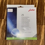 Jura 3-PHASE Cleaning Tablets 25045 For All Espresso Machines Count. Fixed Price $26.99.