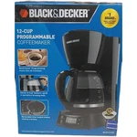 Black & Decker 12-CUP Programmable Coffee Maker BCM1410B. Fixed Price $29.99.