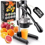 Zulay Kitchen Cast Iron - Juicer, Original Black. Fixed Price $138.54.