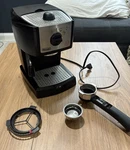 Delonghi EC155 Espresso Coffee Black Frother Tested & Working. Fixed Price $29.99.
