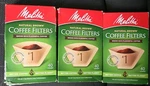 Melitta Premium #1 Cone Paper Coffee Filters Natural Brown 40 Count 3 Pack New. Fixed Price $8.99.