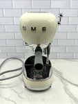Lightly Used - Smeg ECF02CRUS 50S Retro Espresso Coffee Machine Cream. Fixed Price $249.99.