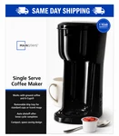 Mainstays Single Serve Dual Brew Coffee Maker K-cup & Ground Black 202140. Fixed Price $29.99.