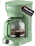 12-CUP Drip Green Coffee Maker, Borosilicate Glass Carafe, Auto Shut-off Fu. Fixed Price $44.16.