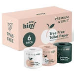 Ecohiny Premium & Soft Bamboo Toilet Paper Pfas Free 6 Mega Rolls, 3 Ply .... Fixed Price $43.84.