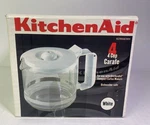 Kitchen Aid 4 Cup Coffee Carafe Dishwasher Safe In White Box. Fixed Price $30.00.