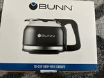 Bunn Pour-o-matic 10-CUP Drip-free Replacement Carafe (only)- Black. Fixed Price $19.99.