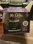 Mr. Coffee IDS13-RB Replacement Decanter Carafe Clear/ Black. Fixed Price $15.05.