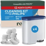 Roobi Cleaning Tablets & Filters Compatible W/ Philips Espresso, 1-YEAR Supply. Fixed Price $83.32.