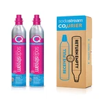 Sodastream CO2 Gas Refill Pack - Cylinders Pink Cqc System Use To Return. Fixed Price $110.38.