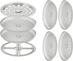 8 Pieces French Press Replacement Parts Stainless Steel Set, 6+2. Fixed Price $14.76.