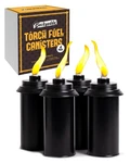 Backyadda Torch Replacement 4 Pack Standard Metal Without Caps, Black. Fixed Price $22.61.