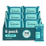 Goodwipes Flushable Butt - Vitamin & Aloe 50 Count (pack Of 6). Fixed Price $37.35.