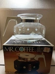 1975 Mr. Coffee 8-10 Cup Replacement Pot Glass Decanter Model D-7C (white). Fixed Price $12.49.