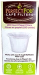 Cafe Filters Paper Liners For Reusable Cup Coffee Pods By 1-PACK, 100CNT White. Fixed Price $13.03.