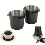 Tqeonkl 2 Pcs Coffee Dosing Cup 58MM, Stainless Steel Compatible W.... Fixed Price $24.51.