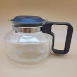 Mr Coffee Pot 10 Cup Replacement Carafe Glass Daisy Gray Grey Handle Lid. Fixed Price $10.98.