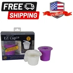 Ez- Reusable Coffee Pod Capsule With 25 Disposable Paper Filters Starter Pack. Fixed Price $17.85.