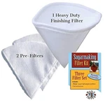 Maple Syrup Filter Set - 1 Qt. (3 Pieces) One Making Heavy Duty.... Fixed Price $39.48.