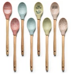 Krumbs Kitchen Farmhouse Spoon, Silicone With Wood Handle. Fixed Price $5.99.
