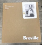 Breville - The Luxe Brewer Glass Coffee Maker Brushed Stainless Steel. Fixed Price $249.99.