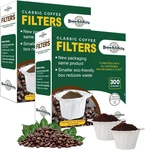 600 Paper Coffee Single-use Filters For Keurig Brewers And Compatible With K-cup. Fixed Price $44.99.