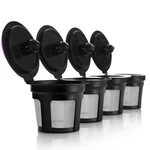 Universal Fit Reusable Coffee Filters For Keurig 4-PACK Refillable Cups. Fixed Price $16.18.