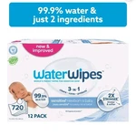 Waterwipes Original 99.9% Based Baby. Fixed Price $42.99.