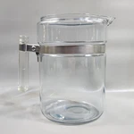 Vintage Pyrex Blue Flameware Coffee Maker Pot Glass 6 Cup No Lid. Fixed Price $19.99.