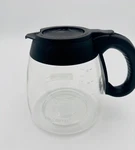 12 Cup Glass Replacement Pot Carafe For Mr. Coffee Maker Black Lid Handle. Fixed Price $12.34.