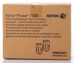 Xerox 106R02604 Yellow Dual Package Toner For Phaser 7100. Fixed Price $149.99.