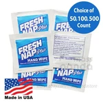 Fresh Nap Plus Alcohol Antiseptic Moist Towelettes/hand Sanitizing Wipes/pads. Fixed Price $20.95.