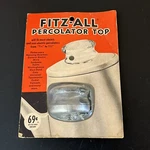Fitz-all Percolator Clear Tops Mfg 1969 Usa Electric & Non. Fixed Price $8.99.