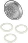 2.5" (64MM) Espresso Filter And Gasket Seals Compatible With Bialetti Cup Alum. Fixed Price $16.61.