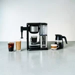 Ninja CM401 Specialty Fold-away Frother Coffee Maker Glass Carafe. Fixed Price $44.99.