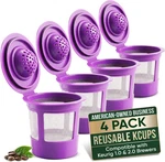 Reusable Cups For Keurig Coffee Maker - Filter Pods 1.0 And 2.0 .... Fixed Price $22.61.