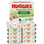 Huggies Natural Care Sensitive Unscented Baby Wipes (select Count). Fixed Price $55.99.