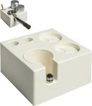 Ikape Espresso Knock Box Washable Plastic Expresso Organizer White. Fixed Price $16.99.