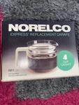 Original Serving Vtg Norelco 4 Cup Compact Electric Drip Coffee Makers Carafe. Fixed Price $19.91.