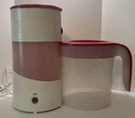Mr. Coffee 3 Qt Iced Tea Maker TM70 Cranberry Red W/ Pitcher (tested & Works). Fixed Price $32.99.