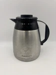Cuisinart 1130 Stainless Thermal Coffee Carafe Replacement 10-12 Cup Pot. Fixed Price $19.99.